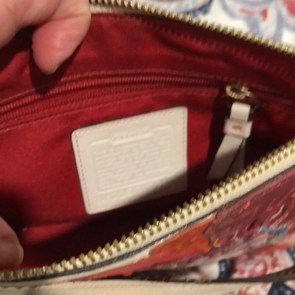 Coach small shoulder bag or clutch